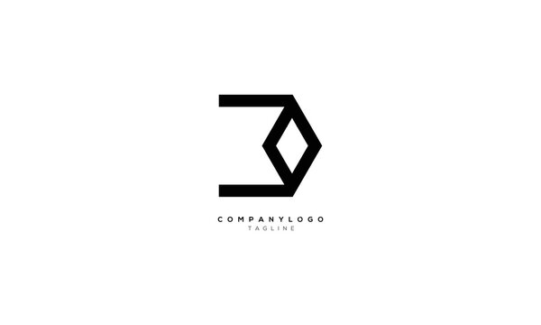 3O O3 Abstract initial monogram letter alphabet logo design