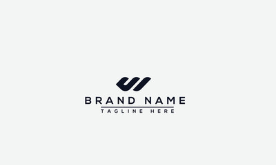 Logo design letter W . Elegant modern. Vector template.
