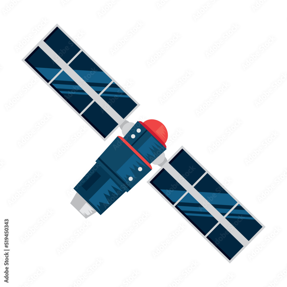 Canvas Prints satellite communication space outer