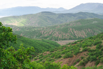 Fototapeta na wymiar Crimea hills