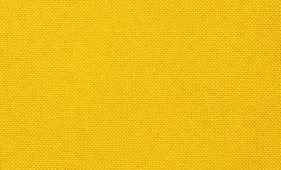 Poster seamless yellow fabric texture for background. Fabric background. © Textures Backgrounds