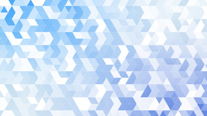 三角パターン背景素材，ブルーとパープルのグラデーション