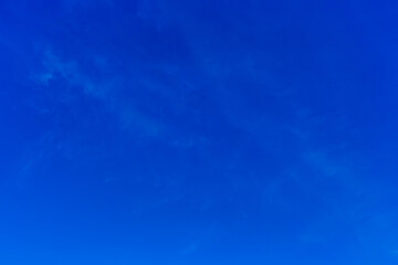 Clear cloudless dark blue sky background weather nature atmosphere