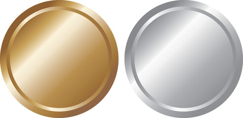 高級感のある円形フレーム2種セット