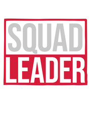 Team Squad Leader Schild 