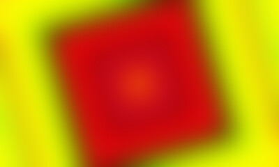 yellow background with red slanted squares