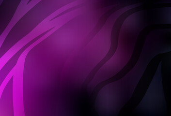 Dark Pink vector abstract blurred background.