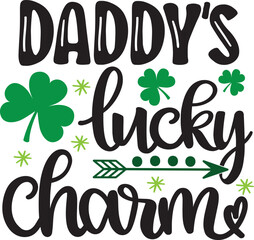 Fototapeta premium Daddy's Lucky Charm