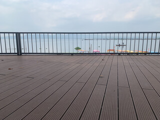 Obraz premium wooden floor made of high quality wood