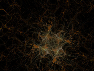 Imaginatory fractal abstract background Image