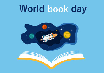 world book day, books, space, holiday, reading, animation, motion picture	