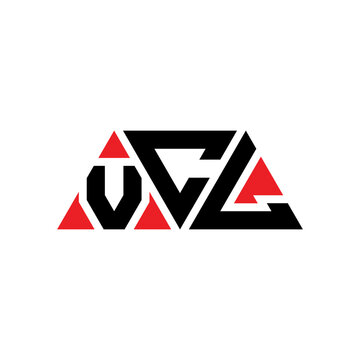 VCL triangle letter logo design with triangle shape. VCL triangle logo design monogram. VCL triangle vector logo template with red color. VCL triangular logo Simple, Elegant, and Luxurious Logo...