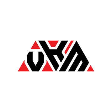 VKM triangle letter logo design with triangle shape. VKM triangle logo design monogram. VKM triangle vector logo template with red color. VKM triangular logo Simple, Elegant, and Luxurious Logo...