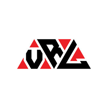 VRL triangle letter logo design with triangle shape. VRL triangle logo design monogram. VRL triangle vector logo template with red color. VRL triangular logo Simple, Elegant, and Luxurious Logo...