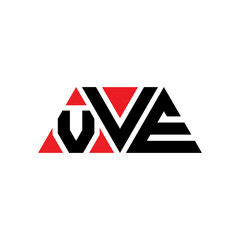 VVE triangle letter logo design with triangle shape. VVE triangle logo design monogram. VVE triangle vector logo template with red color. VVE triangular logo Simple, Elegant, and Luxurious Logo...