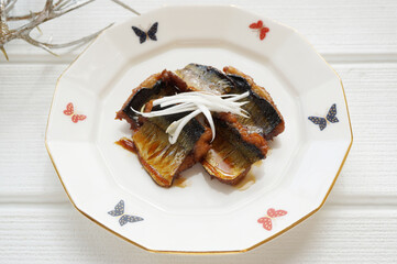 秋刀魚の甘露煮