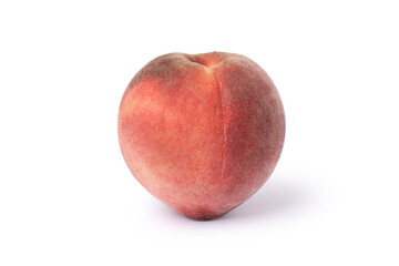 peach isolated on white