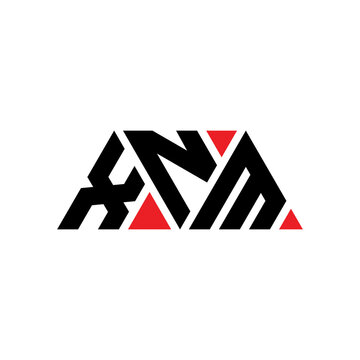 XNM triangle letter logo design with triangle shape. XNM triangle logo design monogram. XNM triangle vector logo template with red color. XNM triangular logo Simple, Elegant, and Luxurious Logo...