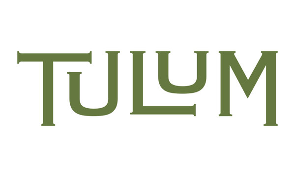 Letras de la ciudad MAYA, TULUM. Ubicada en el sur de M&eacute;xico.