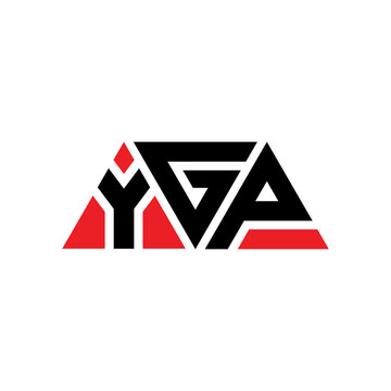 YGP triangle letter logo design with triangle shape. YGP triangle logo design monogram. YGP triangle vector logo template with red color. YGP triangular logo Simple, Elegant, and Luxurious Logo...