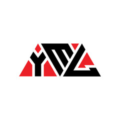 YML triangle letter logo design with triangle shape. YML triangle logo design monogram. YML triangle vector logo template with red color. YML triangular logo Simple, Elegant, and Luxurious Logo...