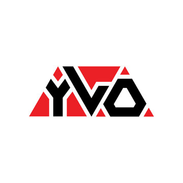 YLO triangle letter logo design with triangle shape. YLO triangle logo design monogram. YLO triangle vector logo template with red color. YLO triangular logo Simple, Elegant, and Luxurious Logo...