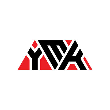 YMK triangle letter logo design with triangle shape. YMK triangle logo design monogram. YMK triangle vector logo template with red color. YMK triangular logo Simple, Elegant, and Luxurious Logo...