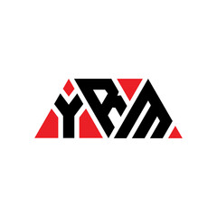 YRM triangle letter logo design with triangle shape. YRM triangle logo design monogram. YRM triangle vector logo template with red color. YRM triangular logo Simple, Elegant, and Luxurious Logo...