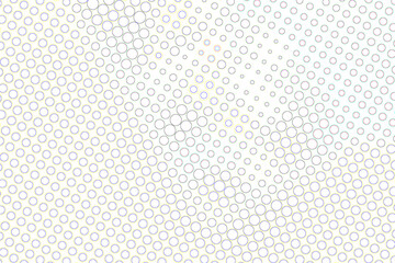 Abstract  grid polka dot halftone background pattern.