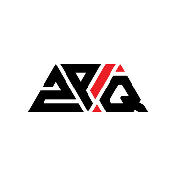 ZPQ triangle letter logo design with triangle shape. ZPQ triangle logo design monogram. ZPQ triangle vector logo template with red color. ZPQ triangular logo Simple, Elegant, and Luxurious Logo...