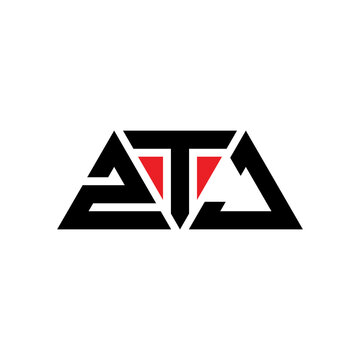 ZTJ triangle letter logo design with triangle shape. ZTJ triangle logo design monogram. ZTJ triangle vector logo template with red color. ZTJ triangular logo Simple, Elegant, and Luxurious Logo...
