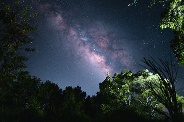 Obraz premium Bright and Beautiful Milky Way