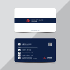Modern professional business card template