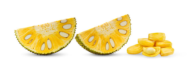 Jackfruit isolated on white background