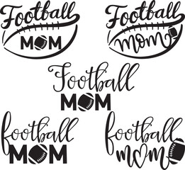 Football Mom Vector File