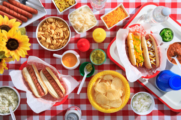 Make and Build Your Own Hot Dog Bar Station