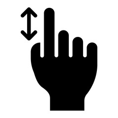 scrolling glyph icon