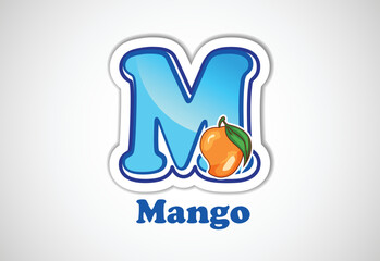 Alphabet stickers for kids. Good for school and kindergarten projects. vector Illustration.