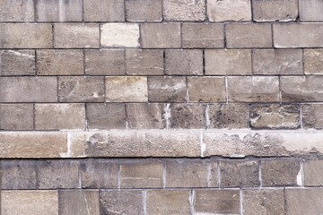 Exterior brick wall texture background, Old brick wall.