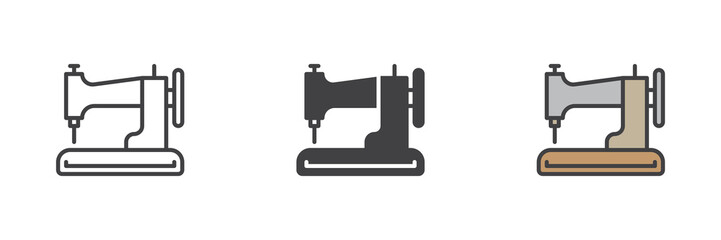 Sew machine icon