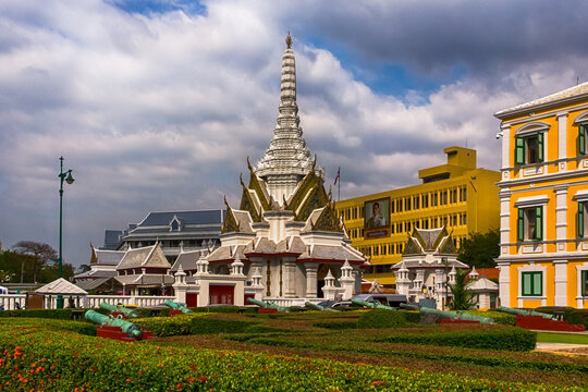 Defense Ministry Hall In Bangkok, Thailand