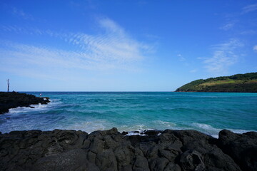 fine view with clear water