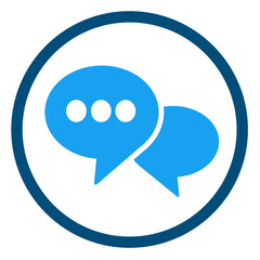 speech bubbles icon symbol sign