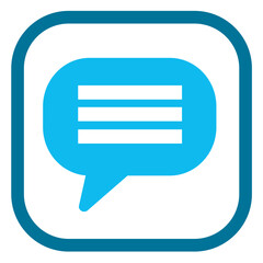 speech bubbles icon symbol sign