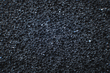 Gray sponge detail texture, sponge texture background