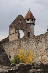Carta Abbey - fortress historical landmark in Transylvania, Romania