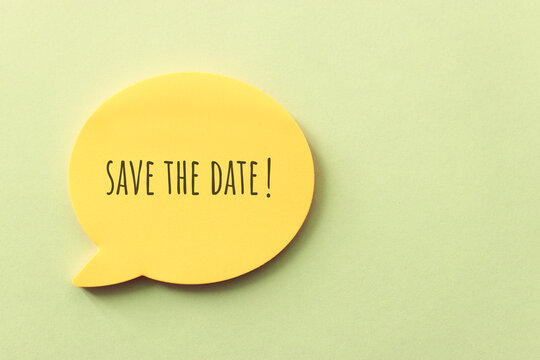 Event save clearance the date