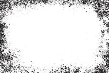 Obraz premium Vector texture dust overlay creat grunge effect. Frame for design