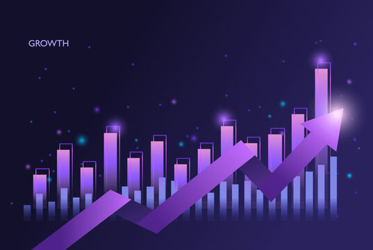 Stock market, finance background. Stock market or forex trading graph in graphic concept suitable for financial investment or Economic trends business concept. Trading and financial market. © 湘琪 陳