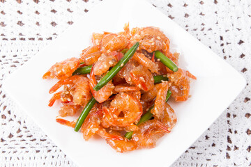 Korean food side dish - Dried Shrimps